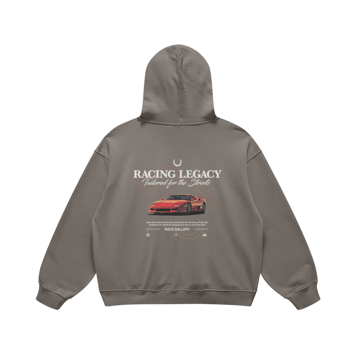 Racing Legacy Oversized Hoodie