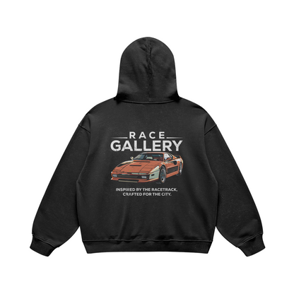 Inspired By The Racetrack Oversized Hoodie