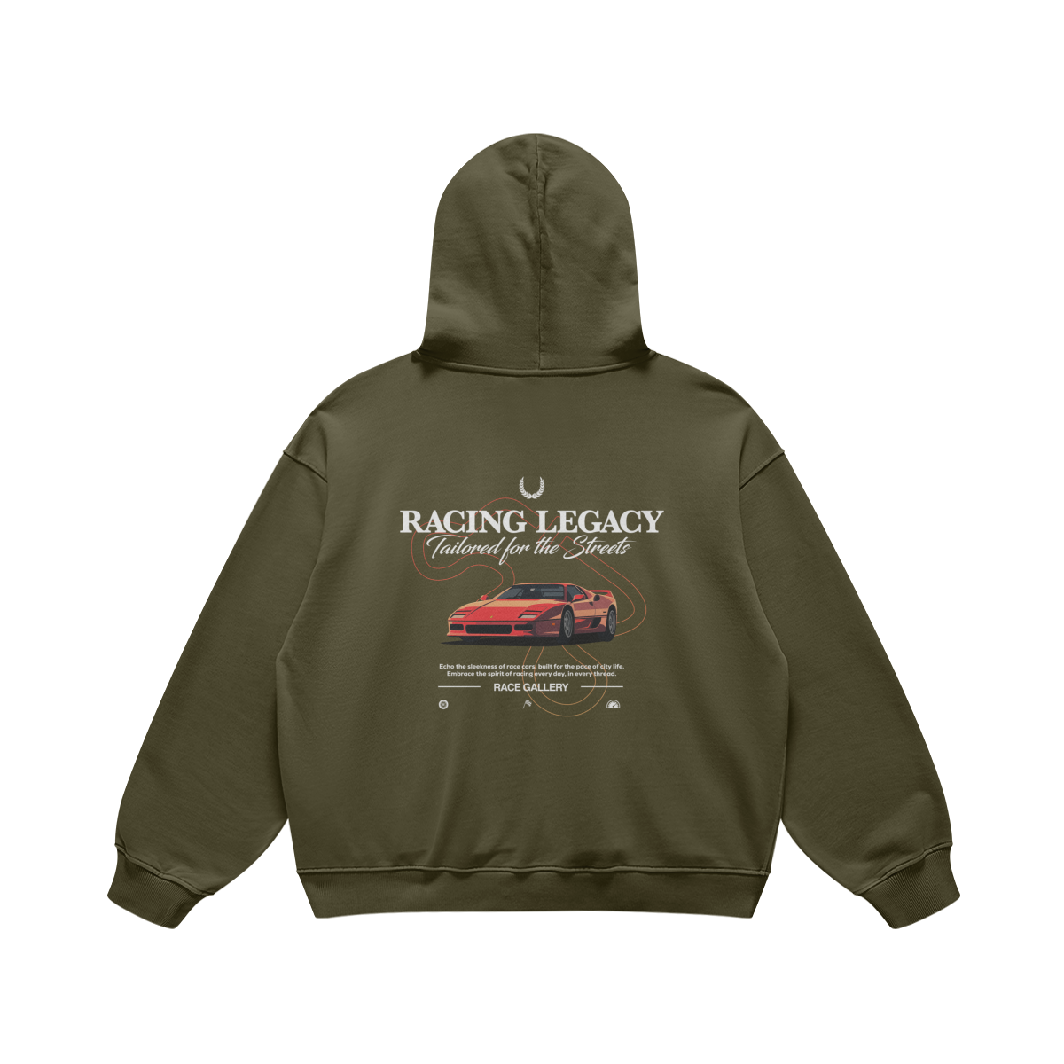 Racing Legacy Oversized Hoodie