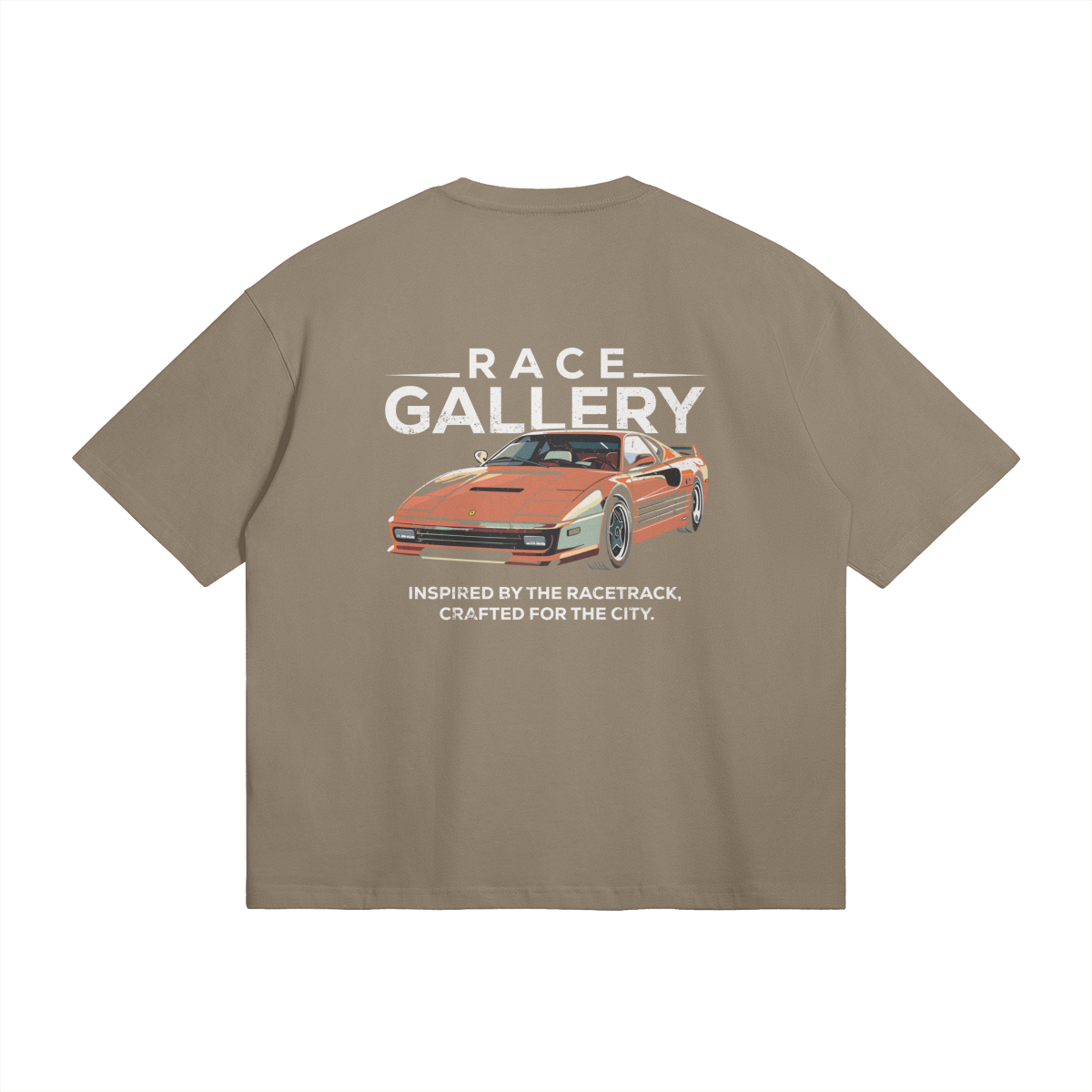 Inspired By The Racetrack Oversized T-Shirt