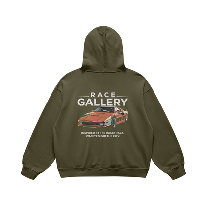 Inspired By The Racetrack Oversized Hoodie