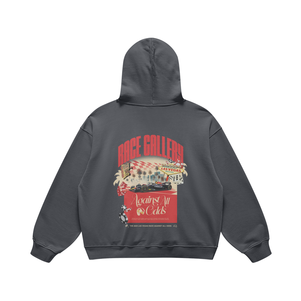 The Race Against All Odds Oversized Hoodie