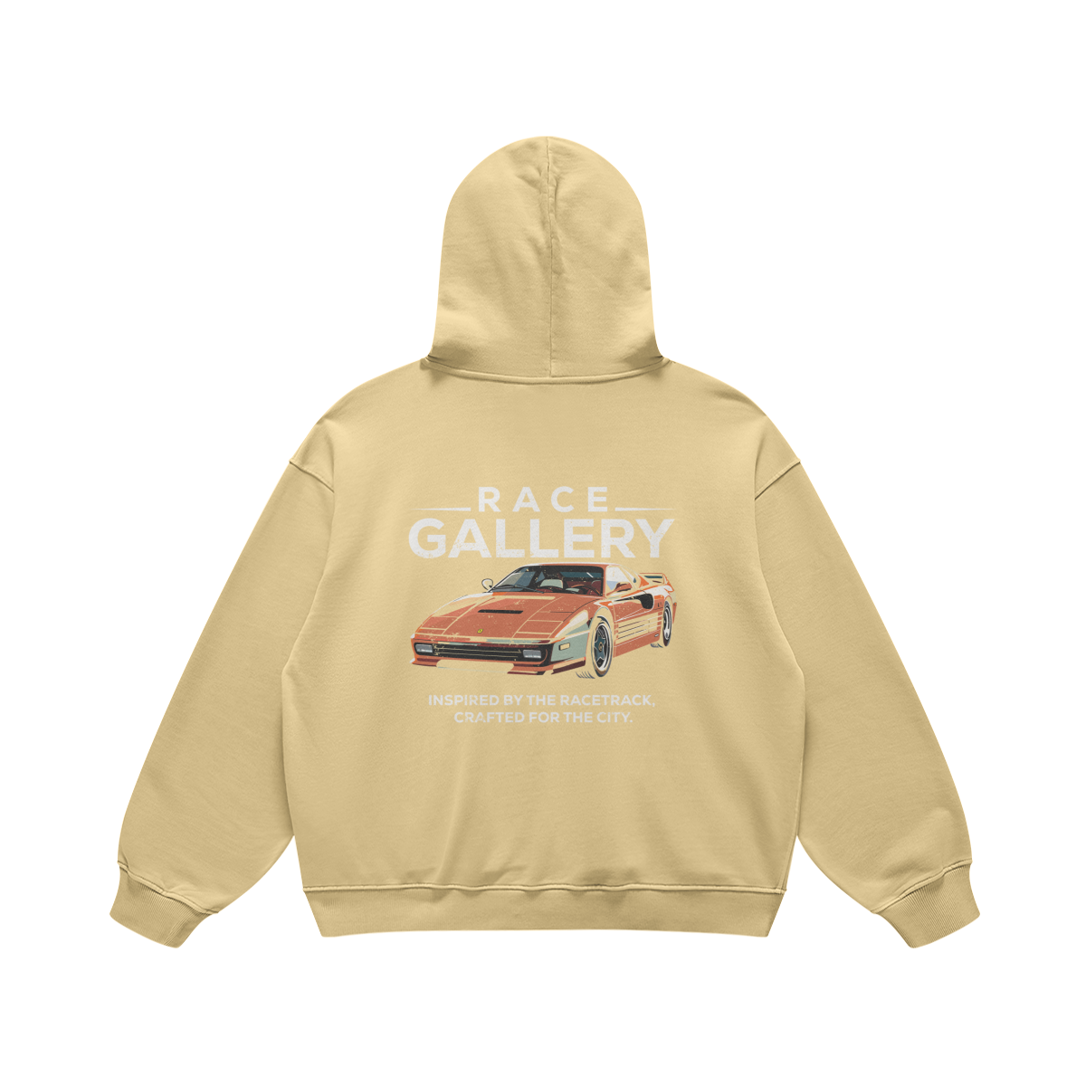 Inspired By The Racetrack Oversized Hoodie