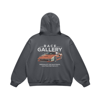 Inspired By The Racetrack Oversized Hoodie