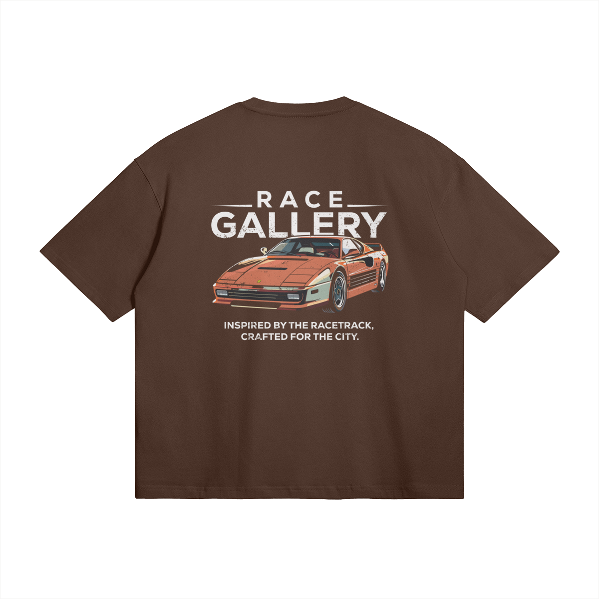 Inspired By The Racetrack Oversized T-Shirt