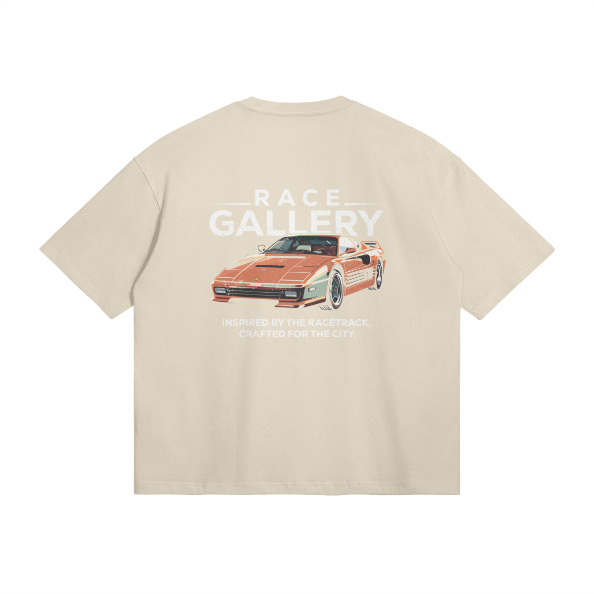 Inspired By The Racetrack Oversized T-Shirt