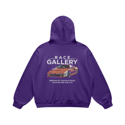 Inspired By The Racetrack Oversized Hoodie