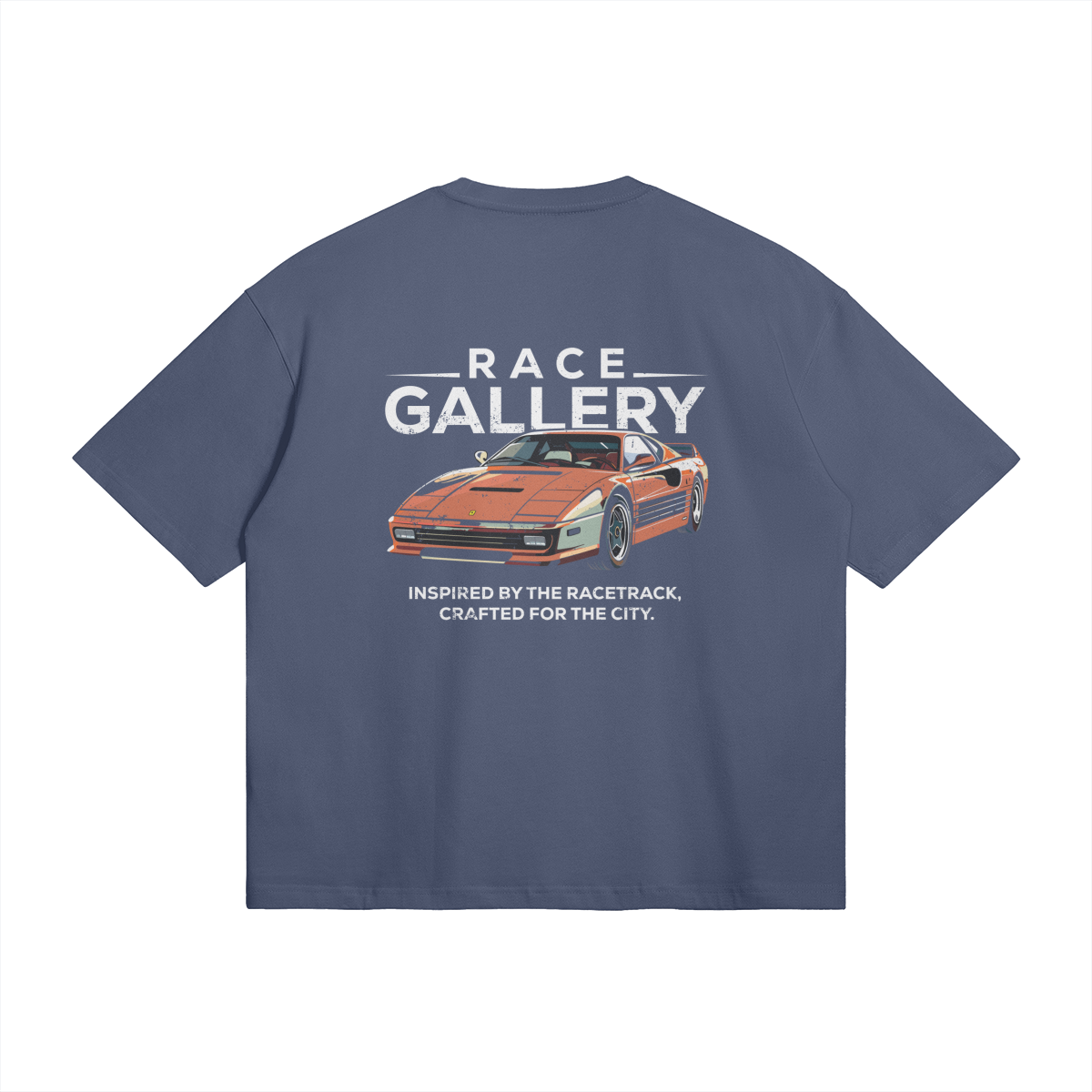 Inspired By The Racetrack Oversized T-Shirt