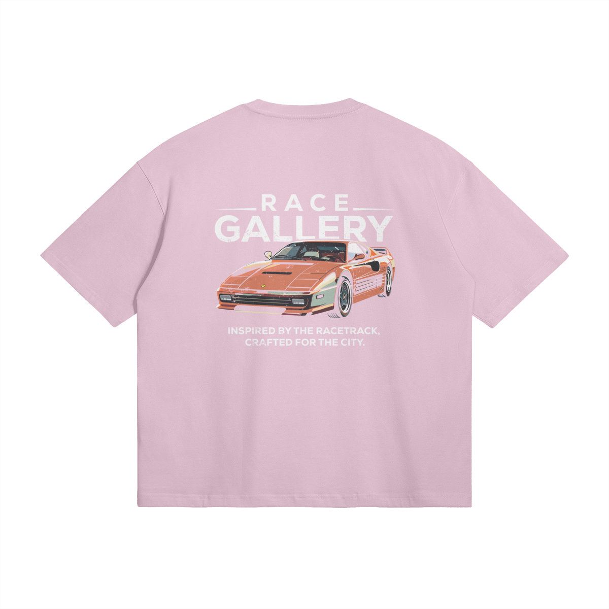 Inspired By The Racetrack Oversized T-Shirt