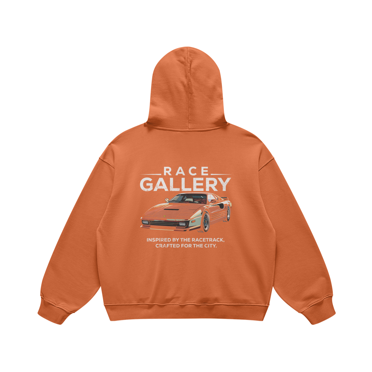 Inspired By The Racetrack Oversized Hoodie