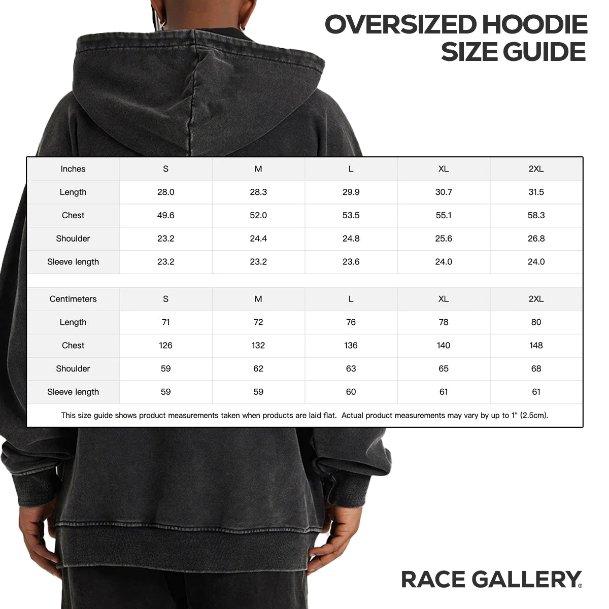 The Race Against All Odds Oversized Hoodie