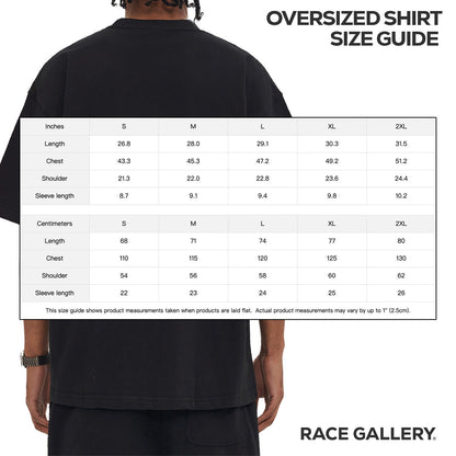 The Race Against All Odds Oversized T-Shirt