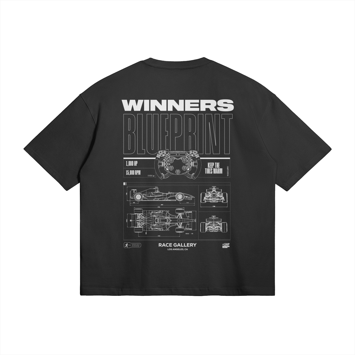 The Winners Blueprint Oversized T-Shirt