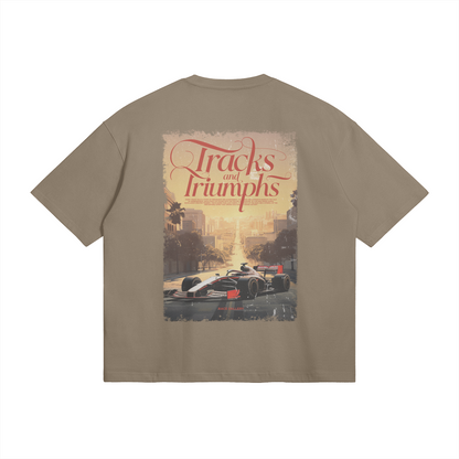 Tracks & Triumphs Oversized T-Shirt