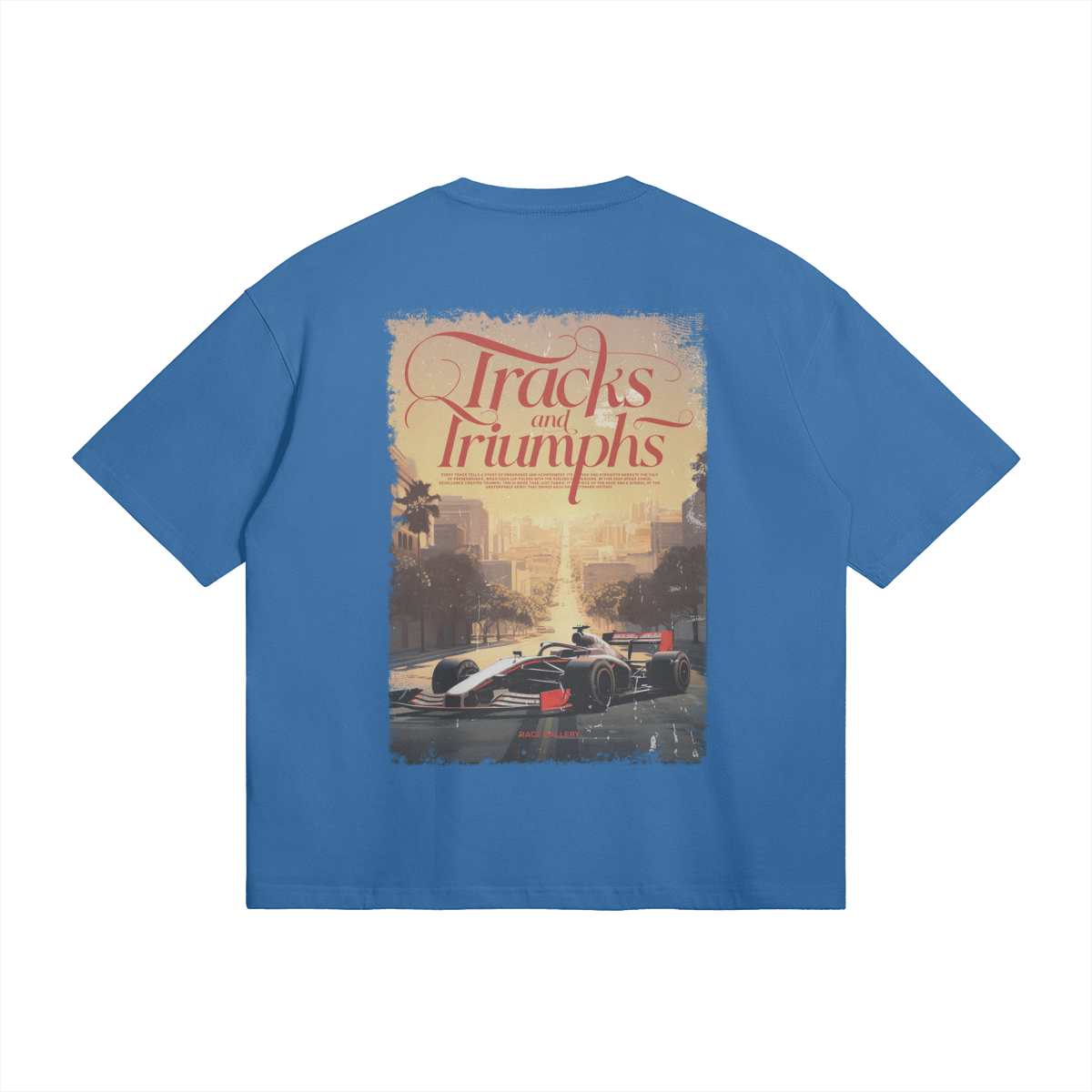 Tracks & Triumphs Oversized T-Shirt