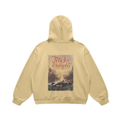 Tracks & Triumphs Oversized Hoodie