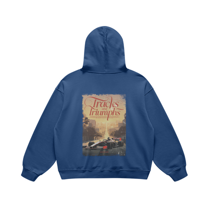 Tracks & Triumphs Oversized Hoodie