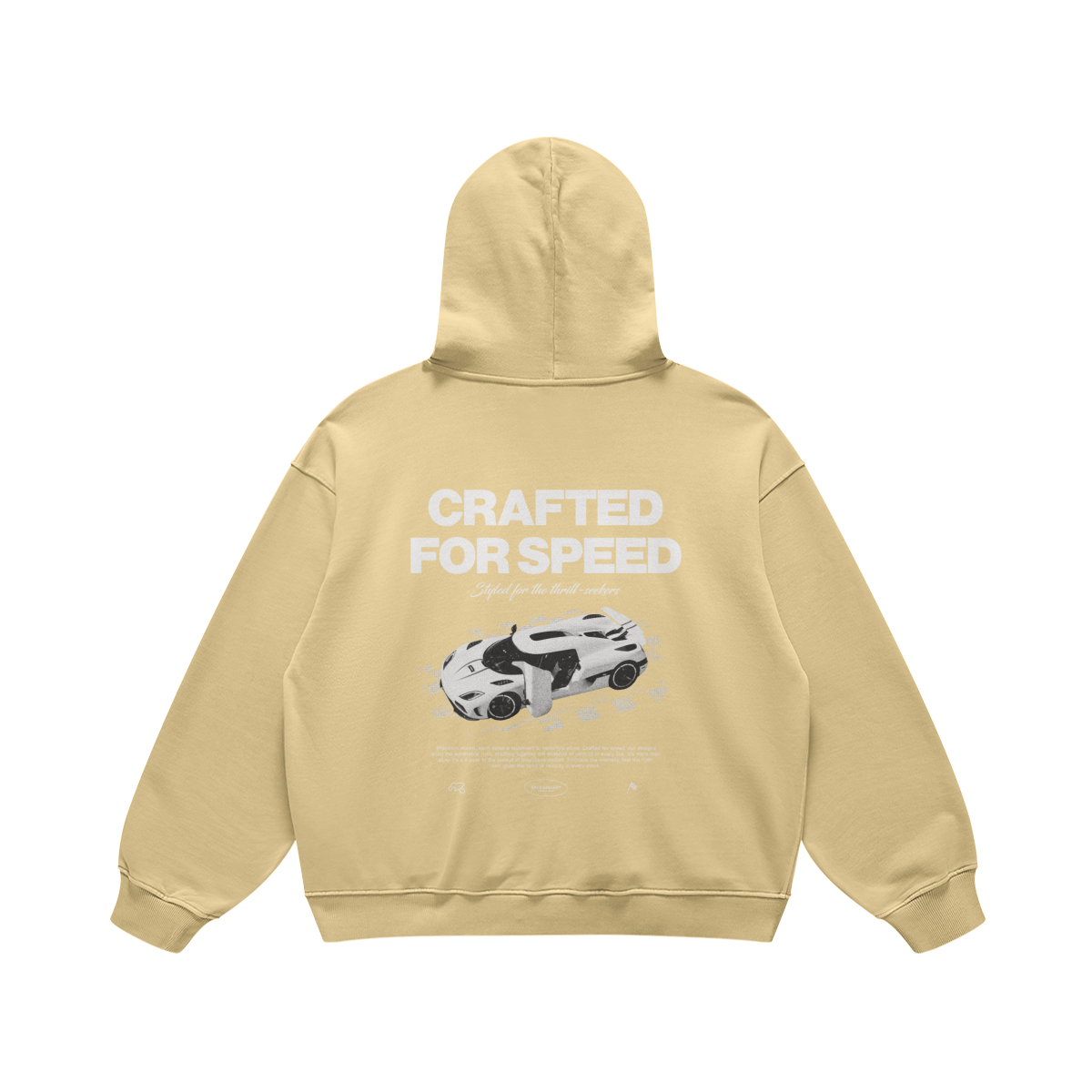 Crafted for Speed Oversized Hoodie