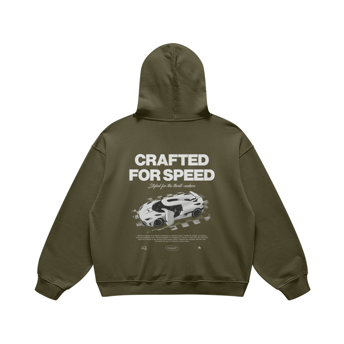 Crafted for Speed Oversized Hoodie